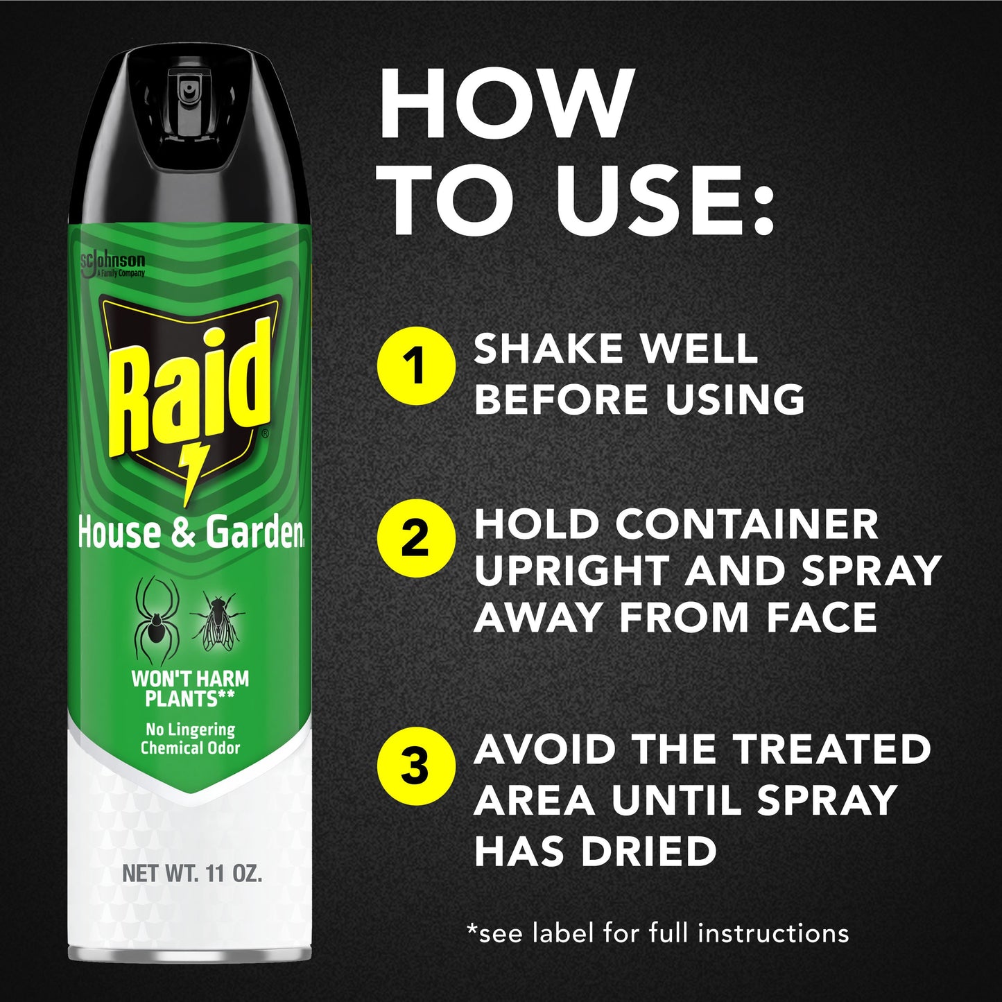 Raid House & Garden I Bug Spray