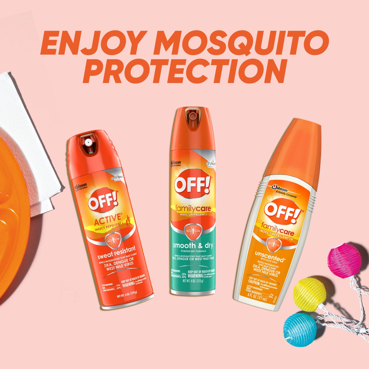 OFF! Active Mosquito Repellent I