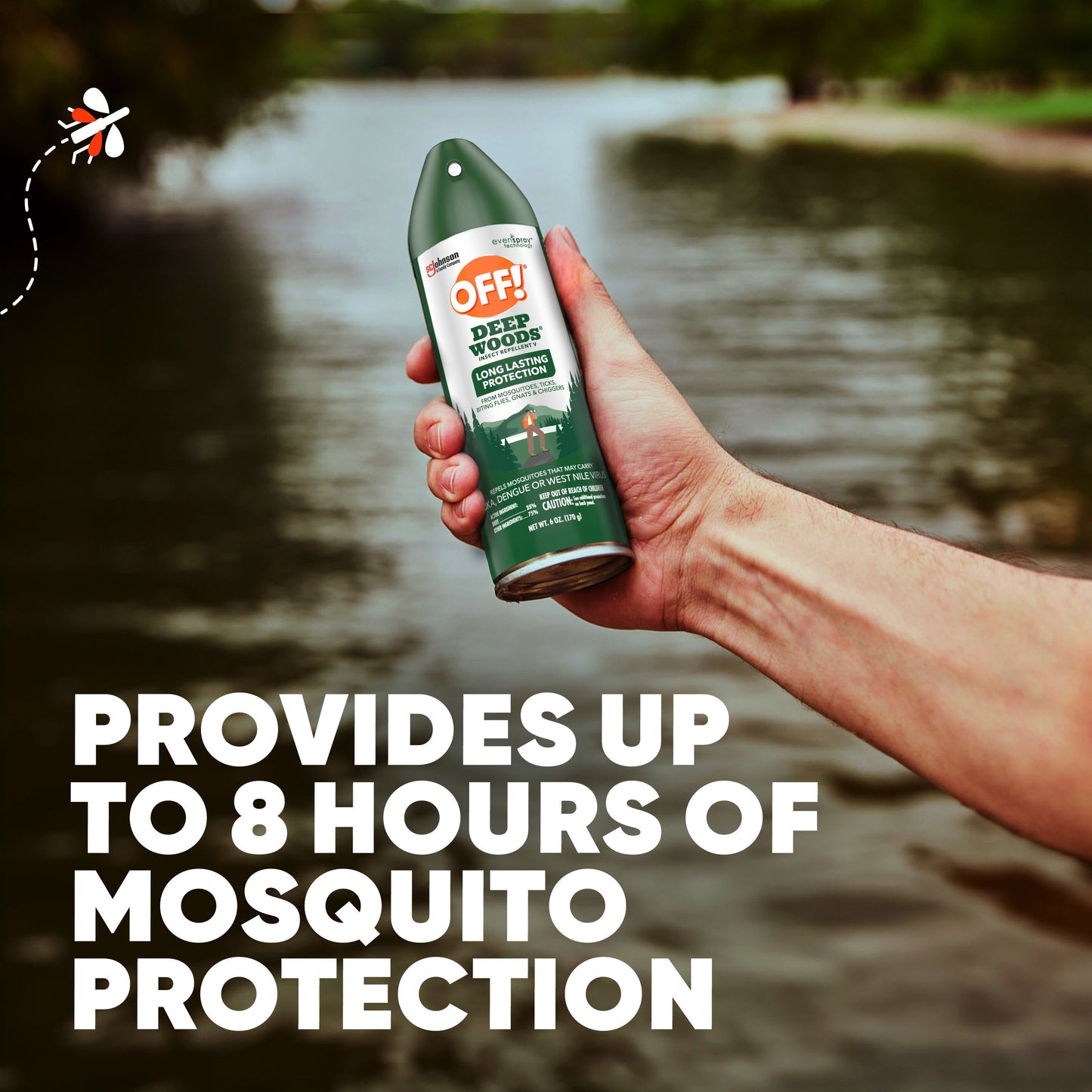 OFF! Deep Woods Insect Repellent V Spray