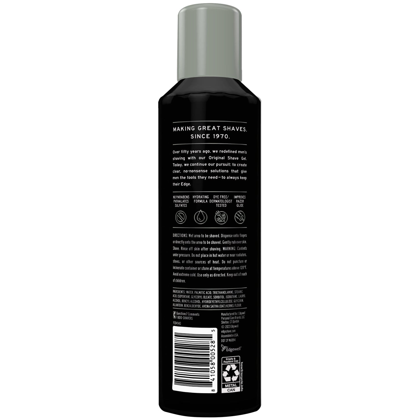 Edge Ultra Sensitive Shave Gel - Colloidal & Oatmeal