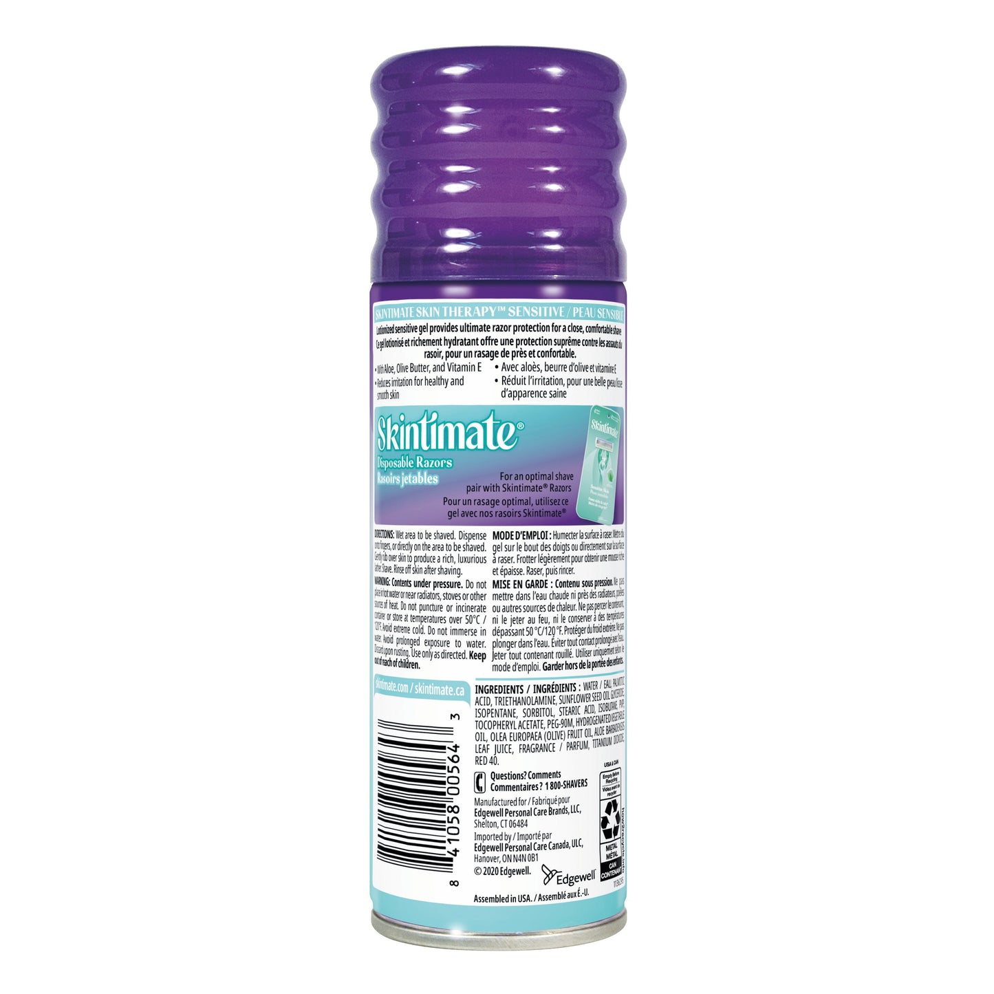 Skintimate Skin Therapy Sensitive Women's Shave Gel