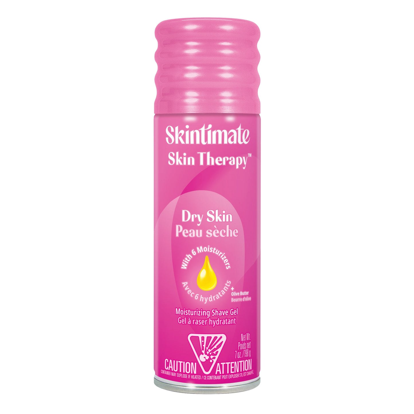 Skintimate Skin Therapy Dry Skin Moisturizing Women's Shave Gel With Lanolin And Vitamin E