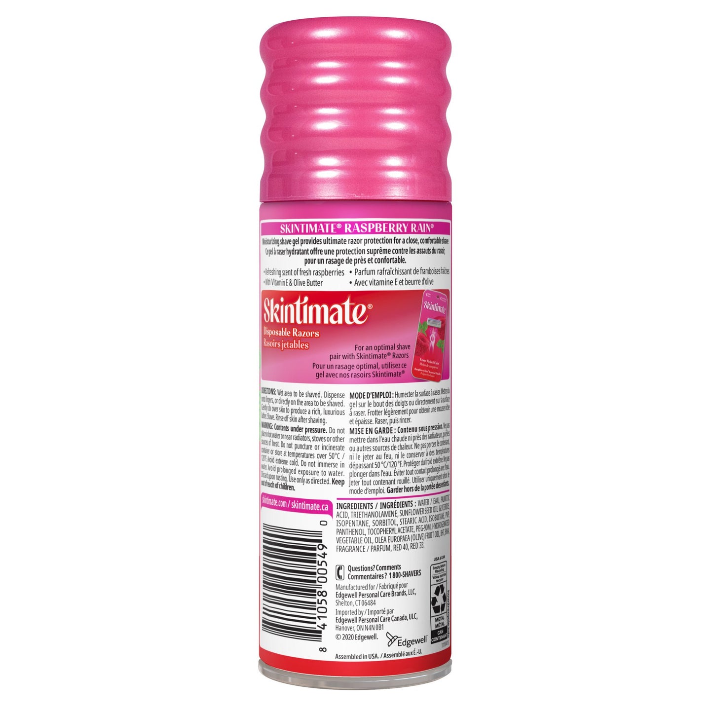 Skintimate Women's Shave Gel - Raspberry Rain