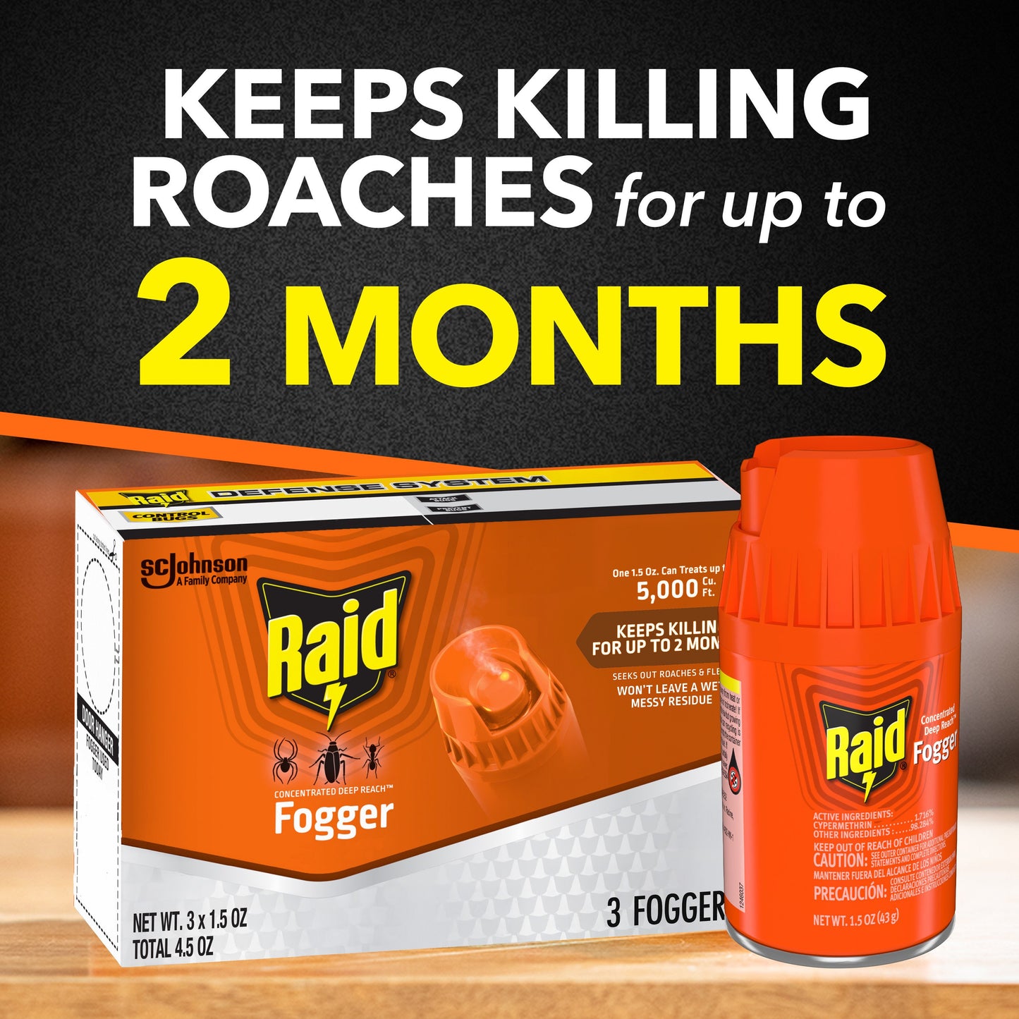 Raid Concentrated Deep Reach Foggers