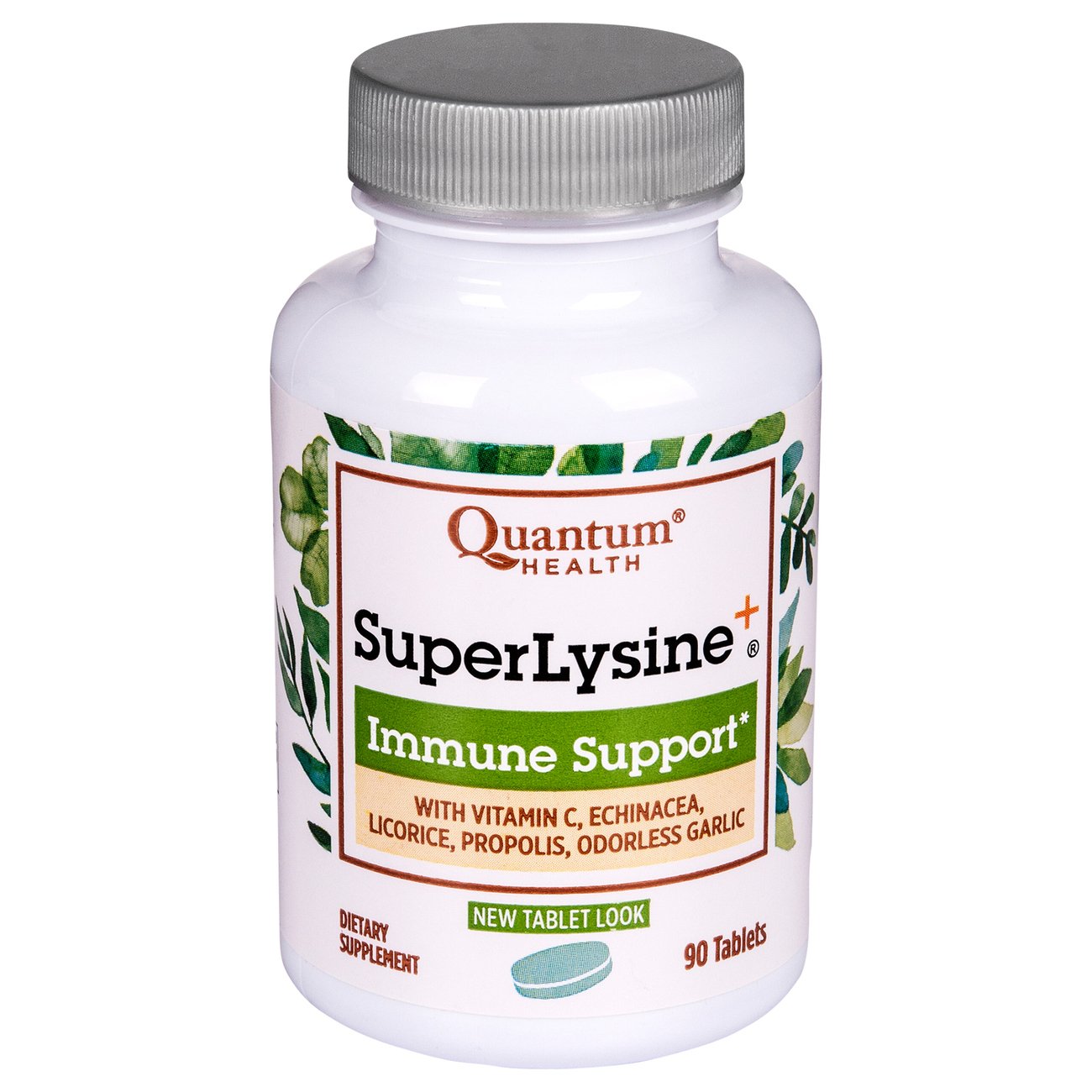 Quantum Health SuperLysine+ Immune Support Tablets