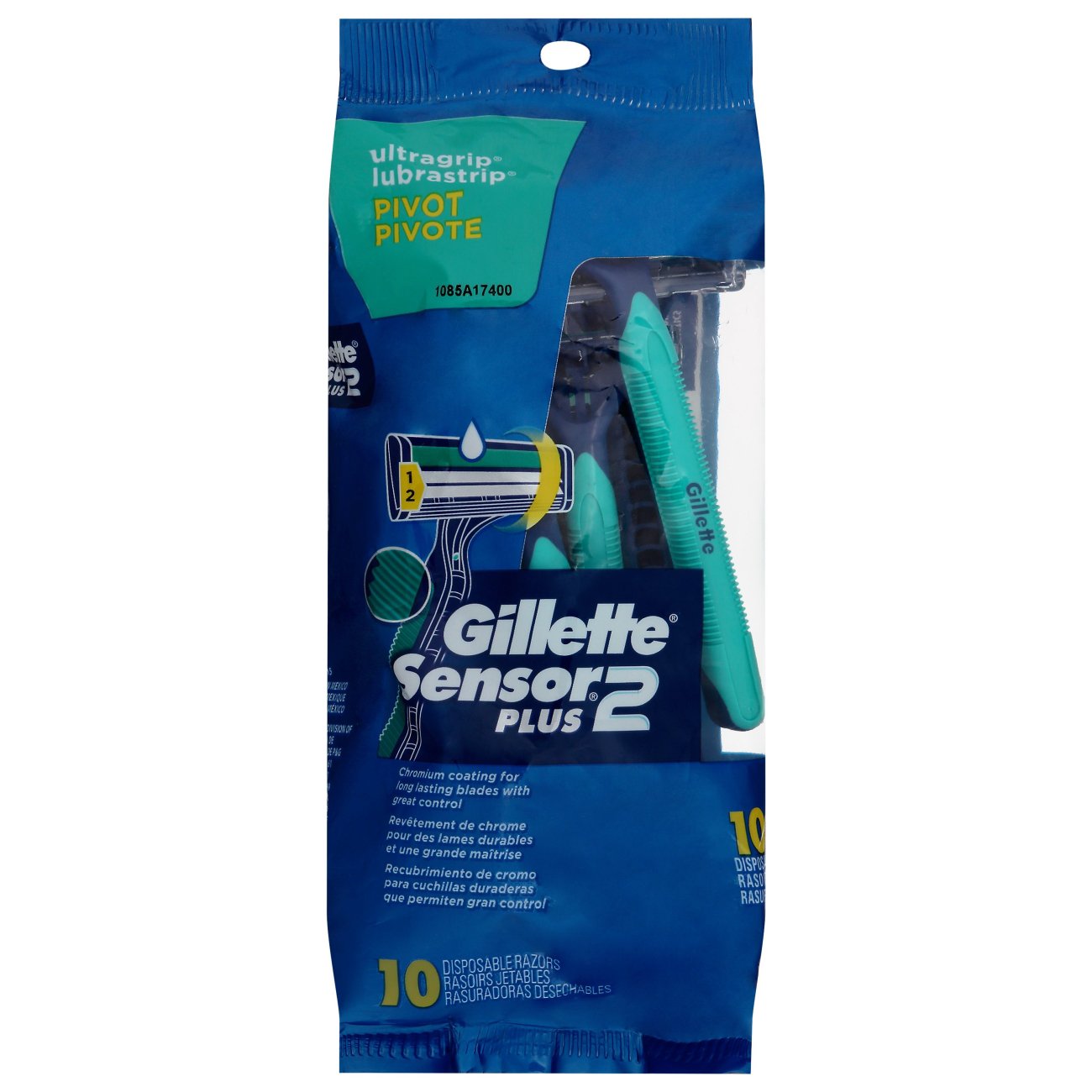 Gillette Sensor2 Plus Pivoting Head Men's Disposable Razors