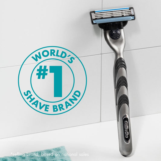 Gillette Mach3 Razor for Men + 2 Blade Refills