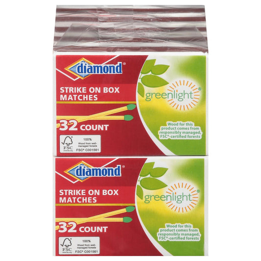 Diamond Greenlight Strike On Box Matches