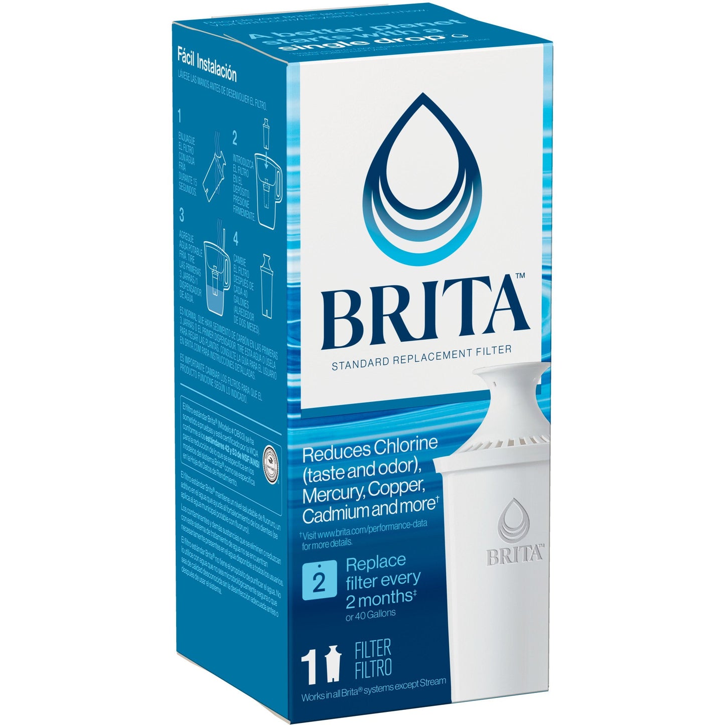 Brita Standard Replacement Water Filter