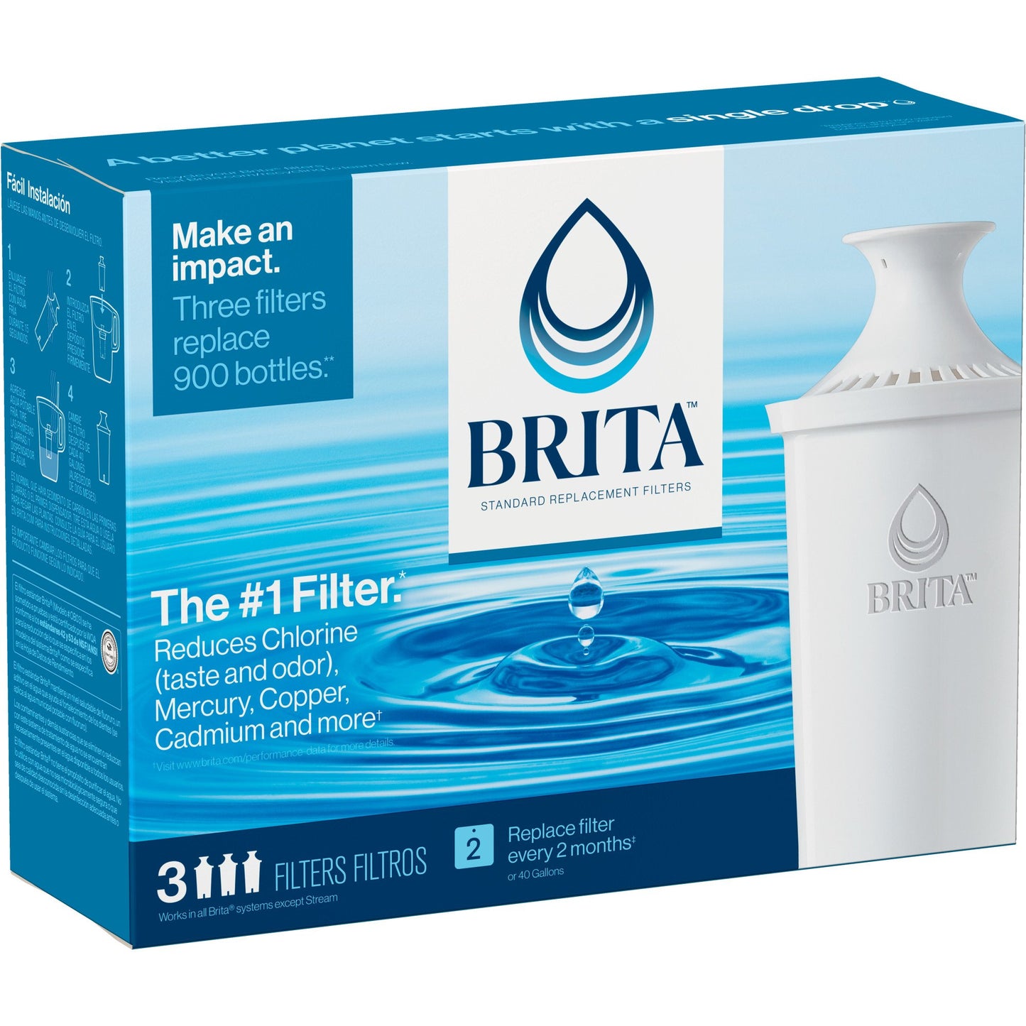 Brita Standard Replacement Water Filters