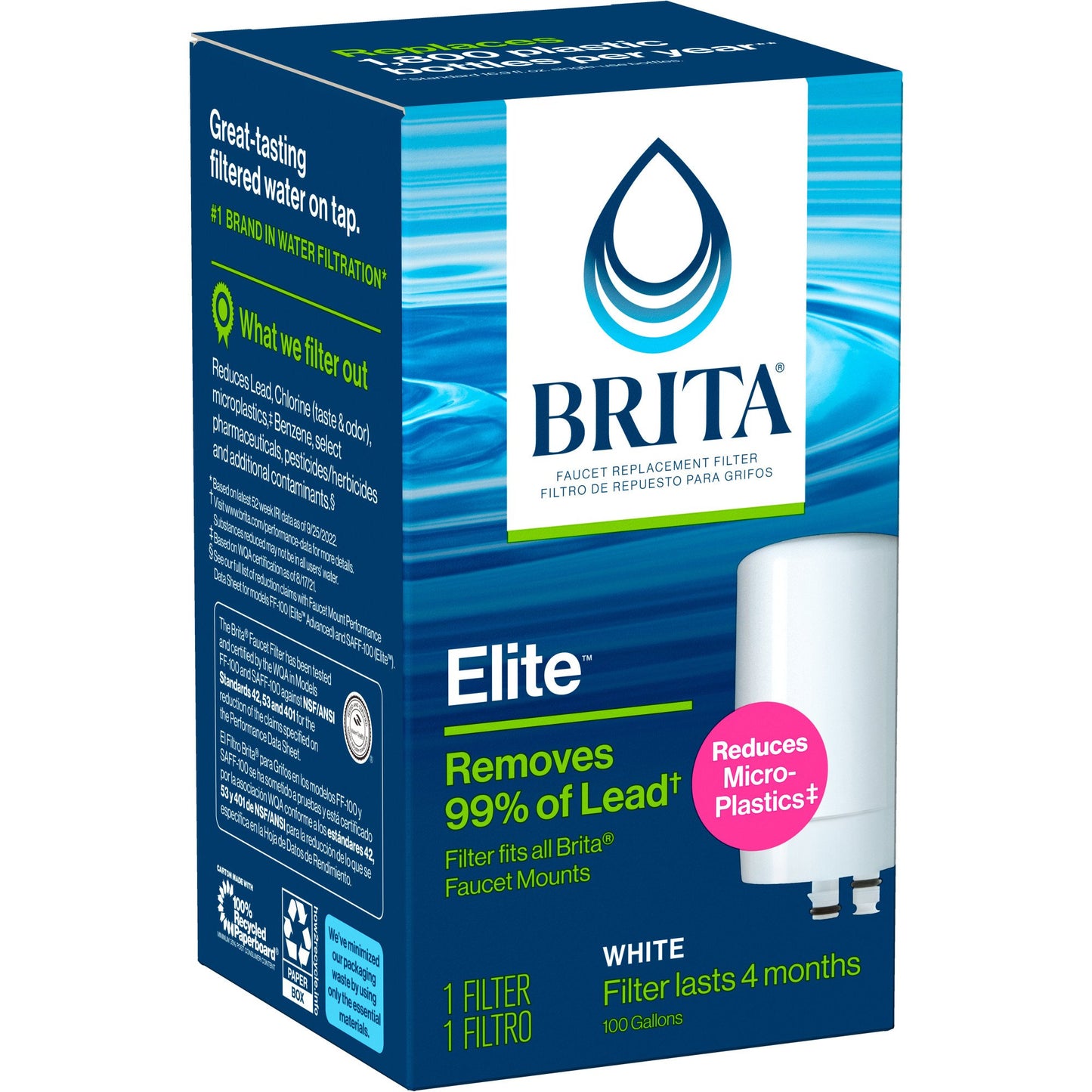 Brita Elite Replacement Faucet Water Filter