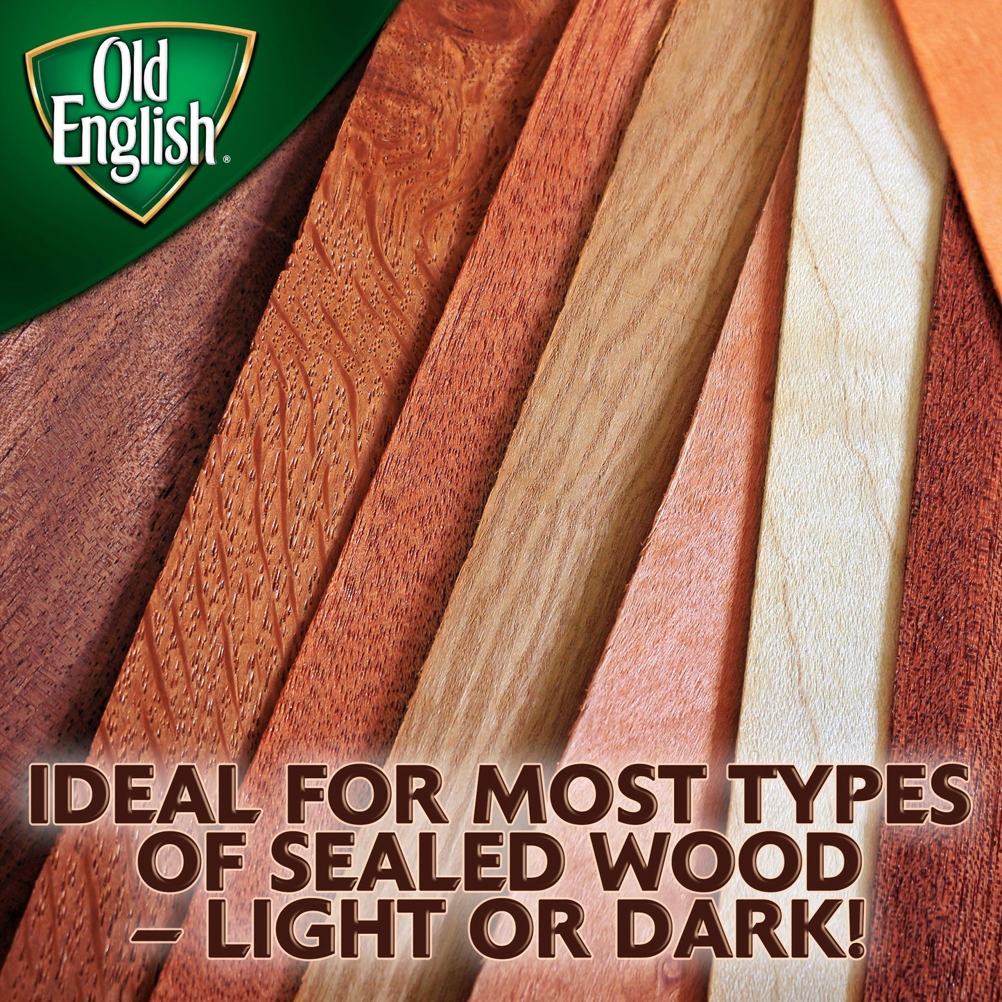 Old English Scratch Cover Wood Polish, Dark Wood