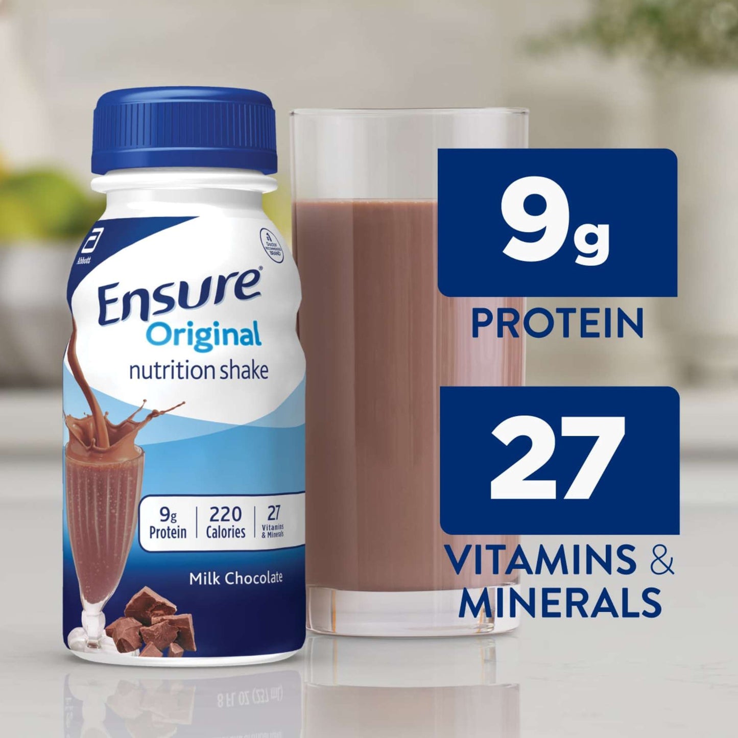 Ensure Original Nutrition Shakes 6 pk Bottles - Milk Chocolate