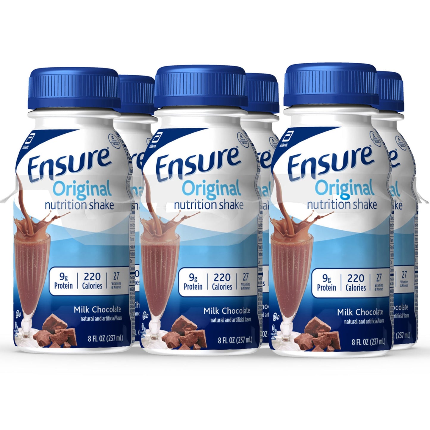 Ensure Original Nutrition Shakes 6 pk Bottles - Milk Chocolate