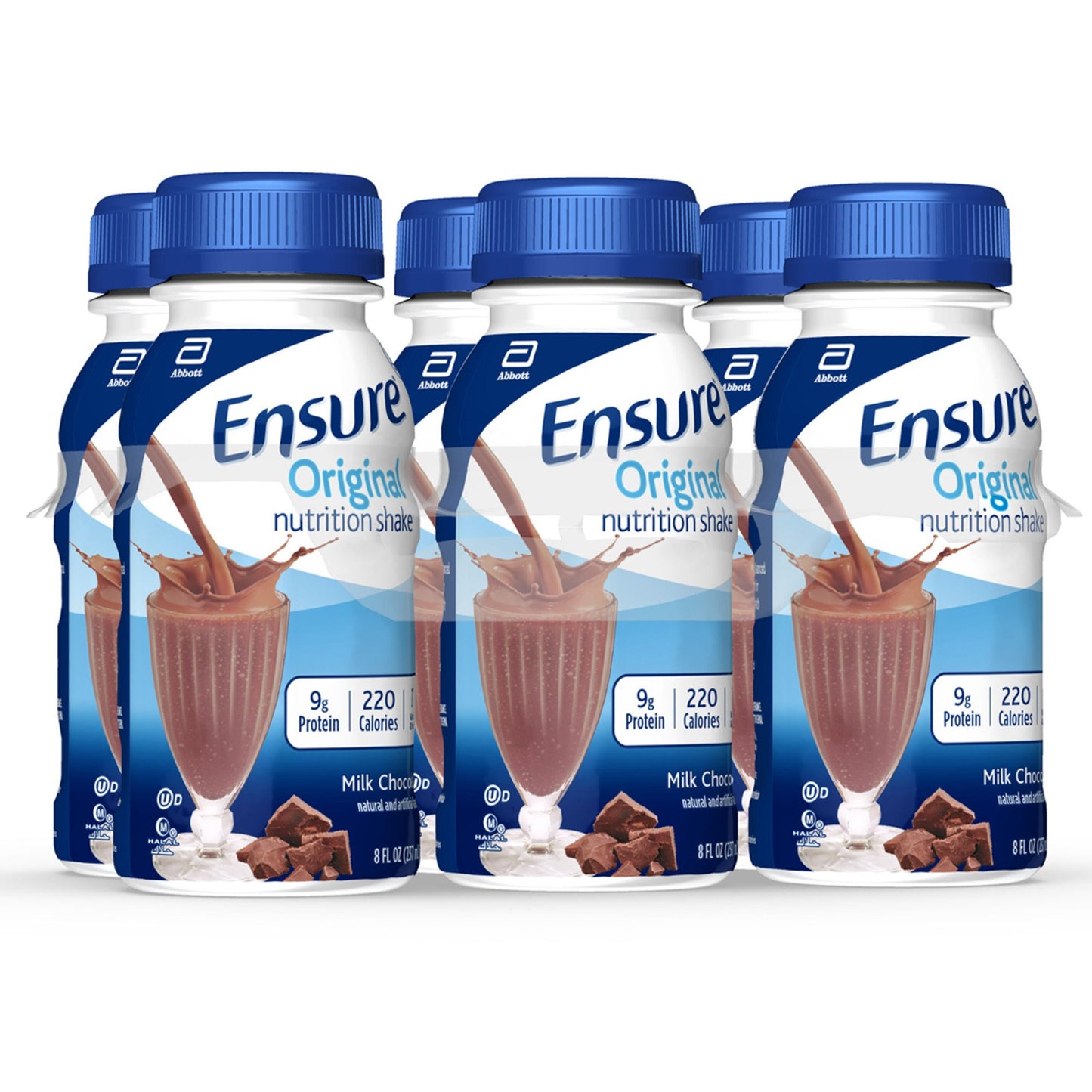 Ensure Original Nutrition Shakes 6 pk Bottles - Milk Chocolate