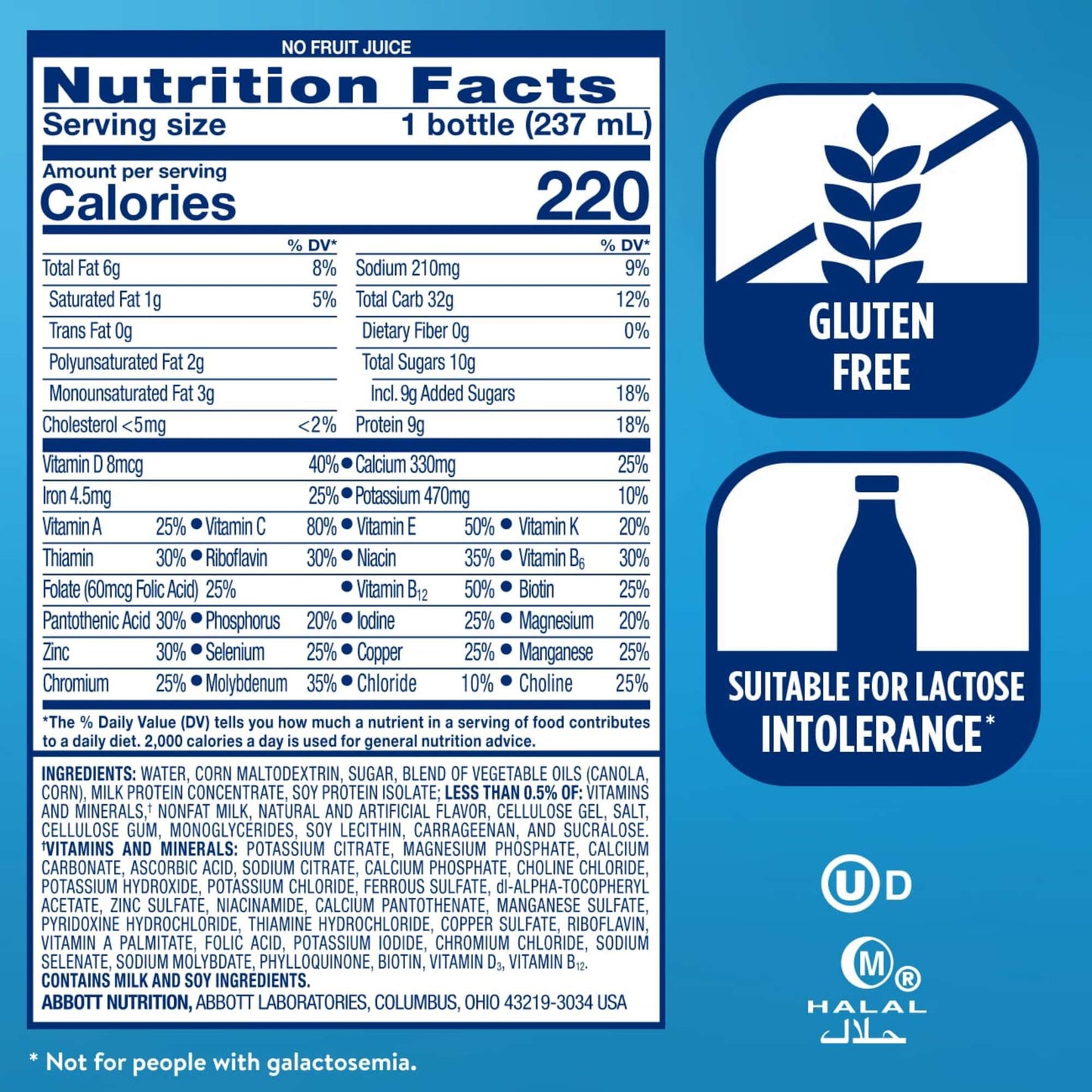 Ensure Original Nutrition Shakes 6 pk Bottles - Strawberry