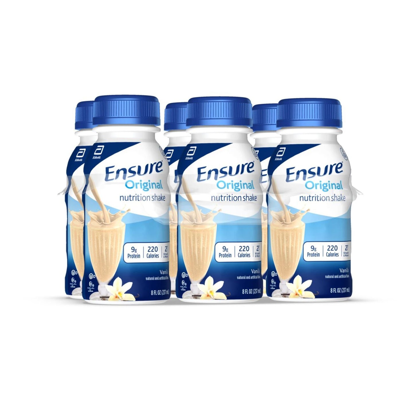 Ensure Original Nutrition Shakes 6 pk Bottles - Vanilla