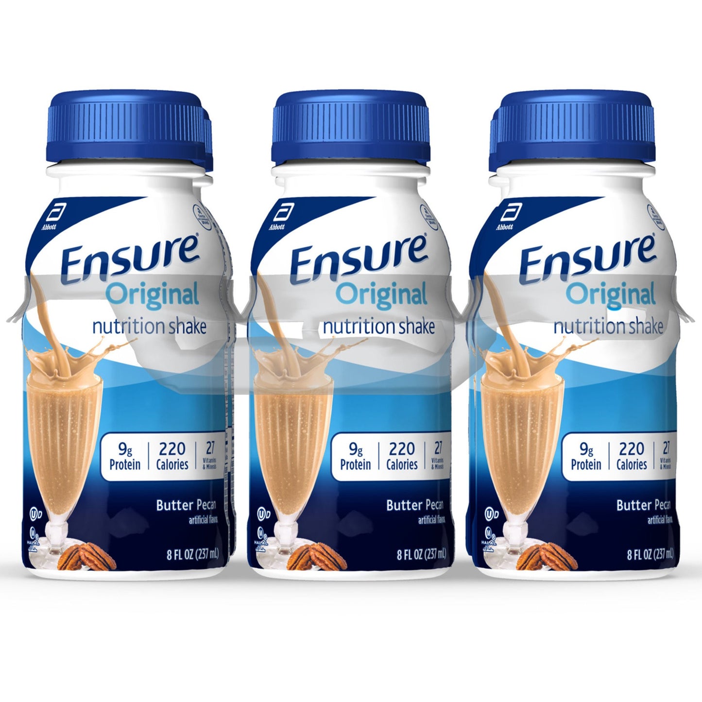 Ensure Original Nutrition Shakes 6 pk Bottles - Butter Pecan