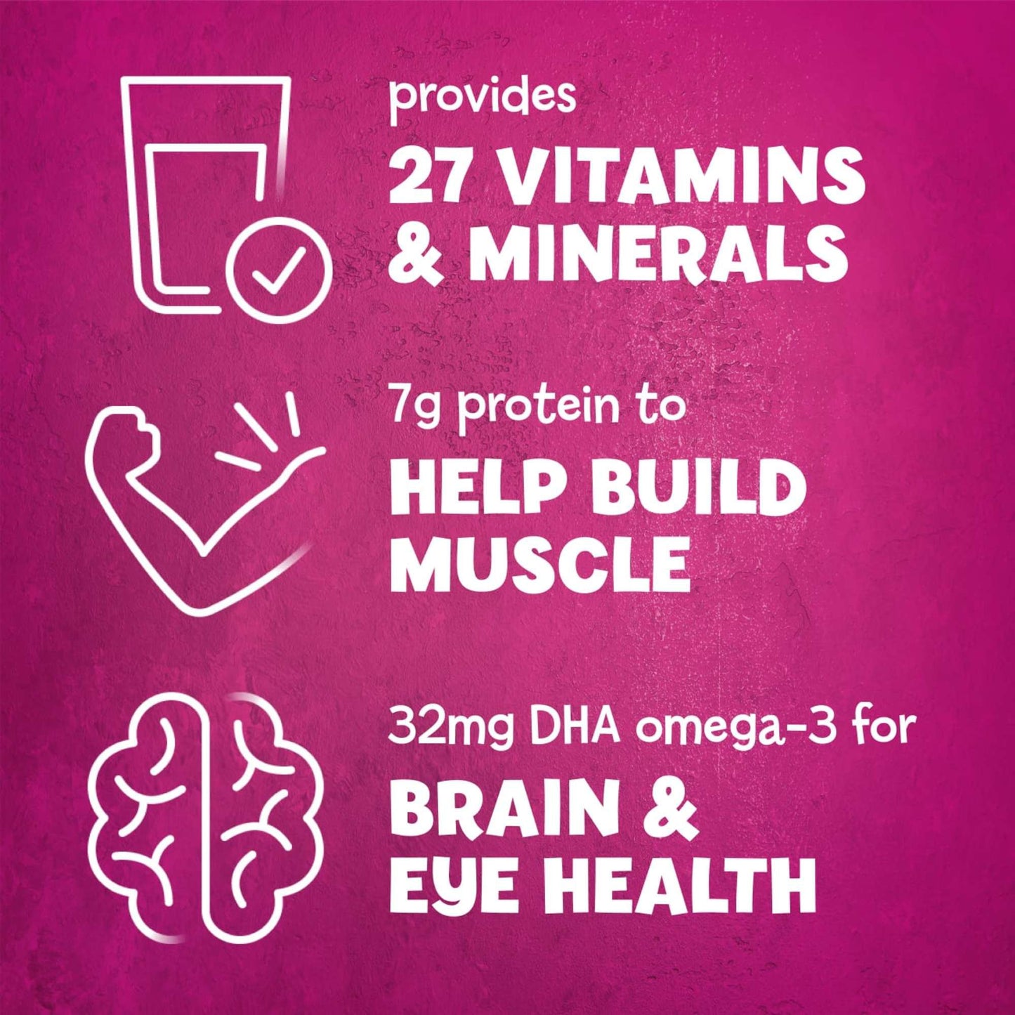 PediaSure Grow & Gain with Immune Support 7g Protein Shake for Kids - Strawberry, 8 oz Bottles