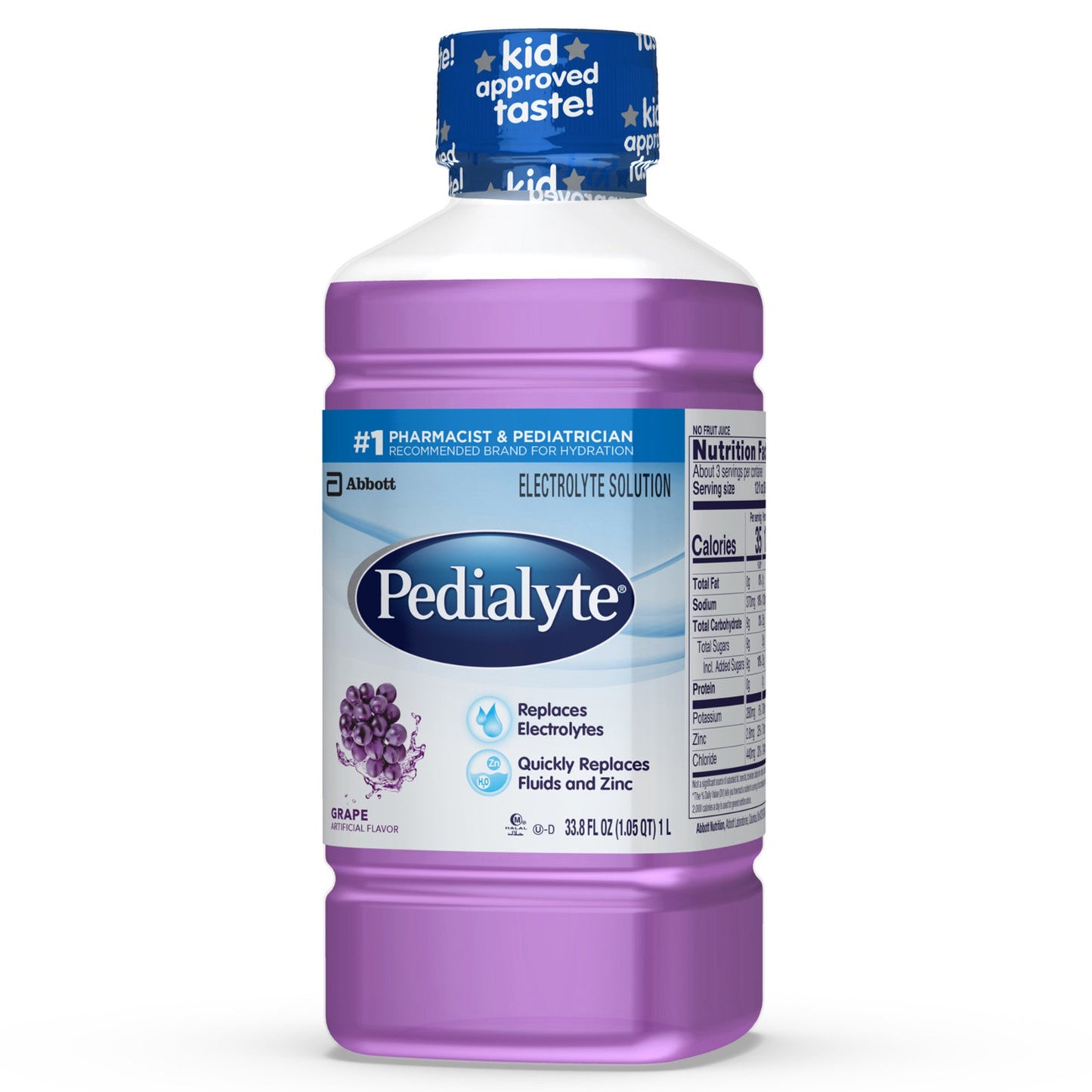 Pedialyte Electrolyte Solution - Grape