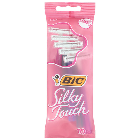 BIC Silky Touch Women's Disposable Razor, Assorted