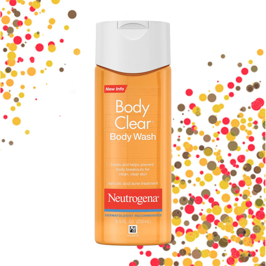 Neutrogena Clear Acne Body Wash with 2% Salicylic Acid