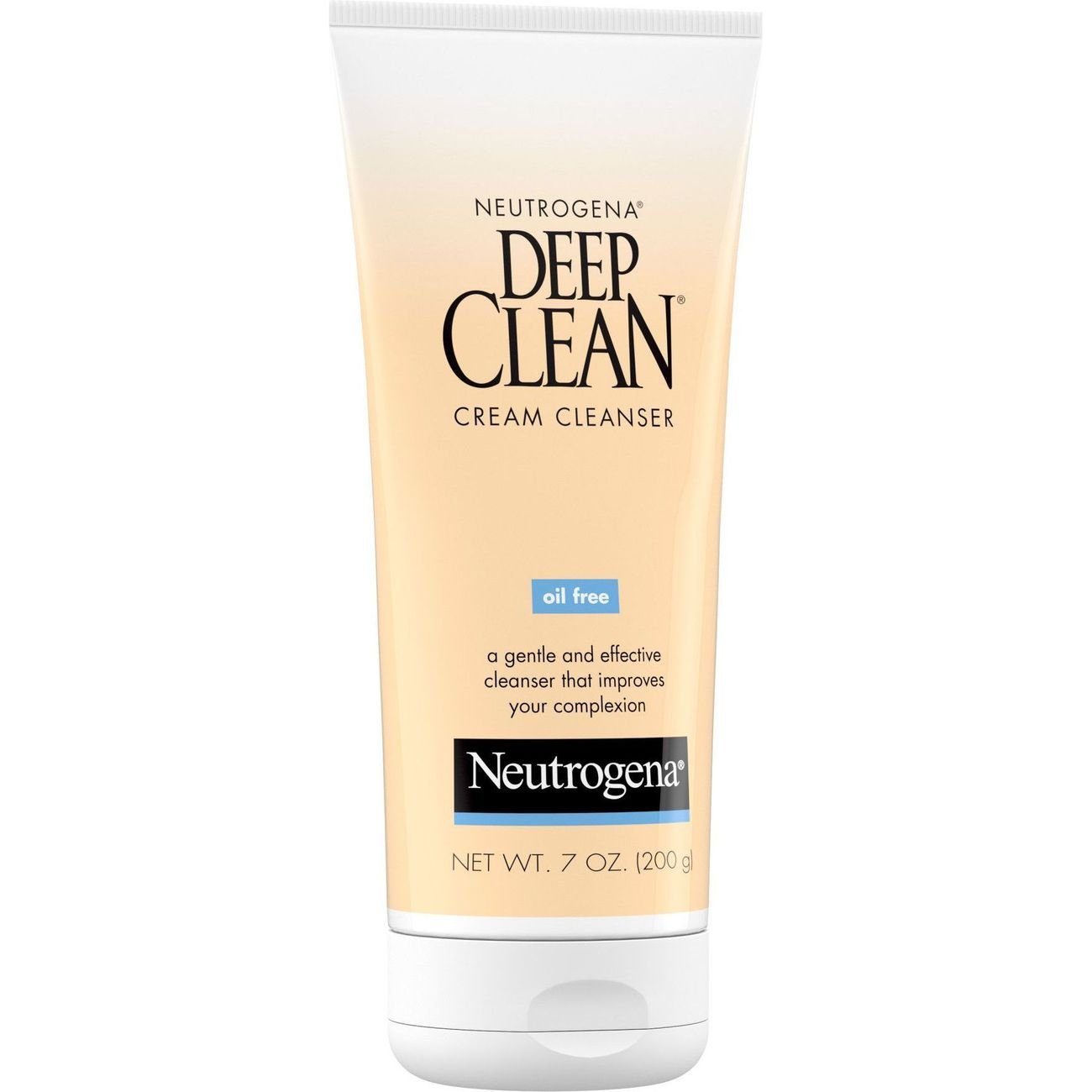 Neutrogena Deep Clean Oil-Free Daily Facial Cream Cleanser
