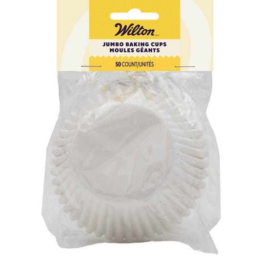 Wilton White Jumbo Baking Cups