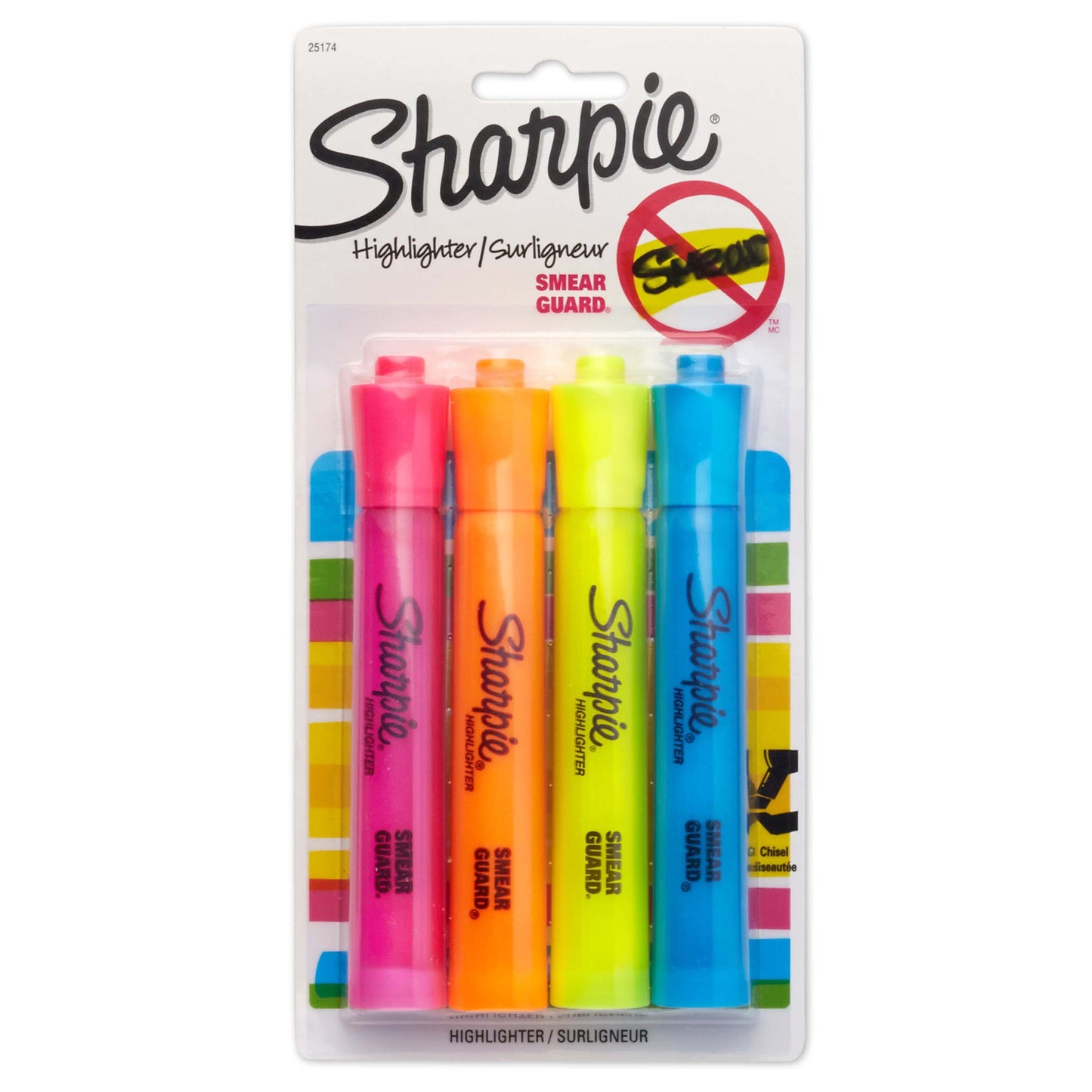 Sharpie Chisel Tip Tank Highlighters - Assorted Ink