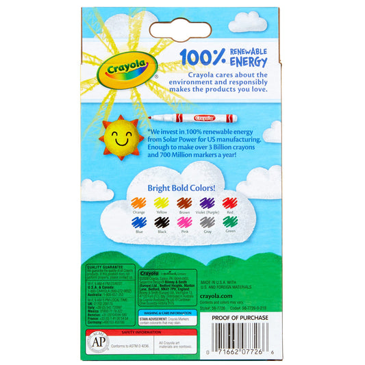 Crayola Fine Line Classic Markers