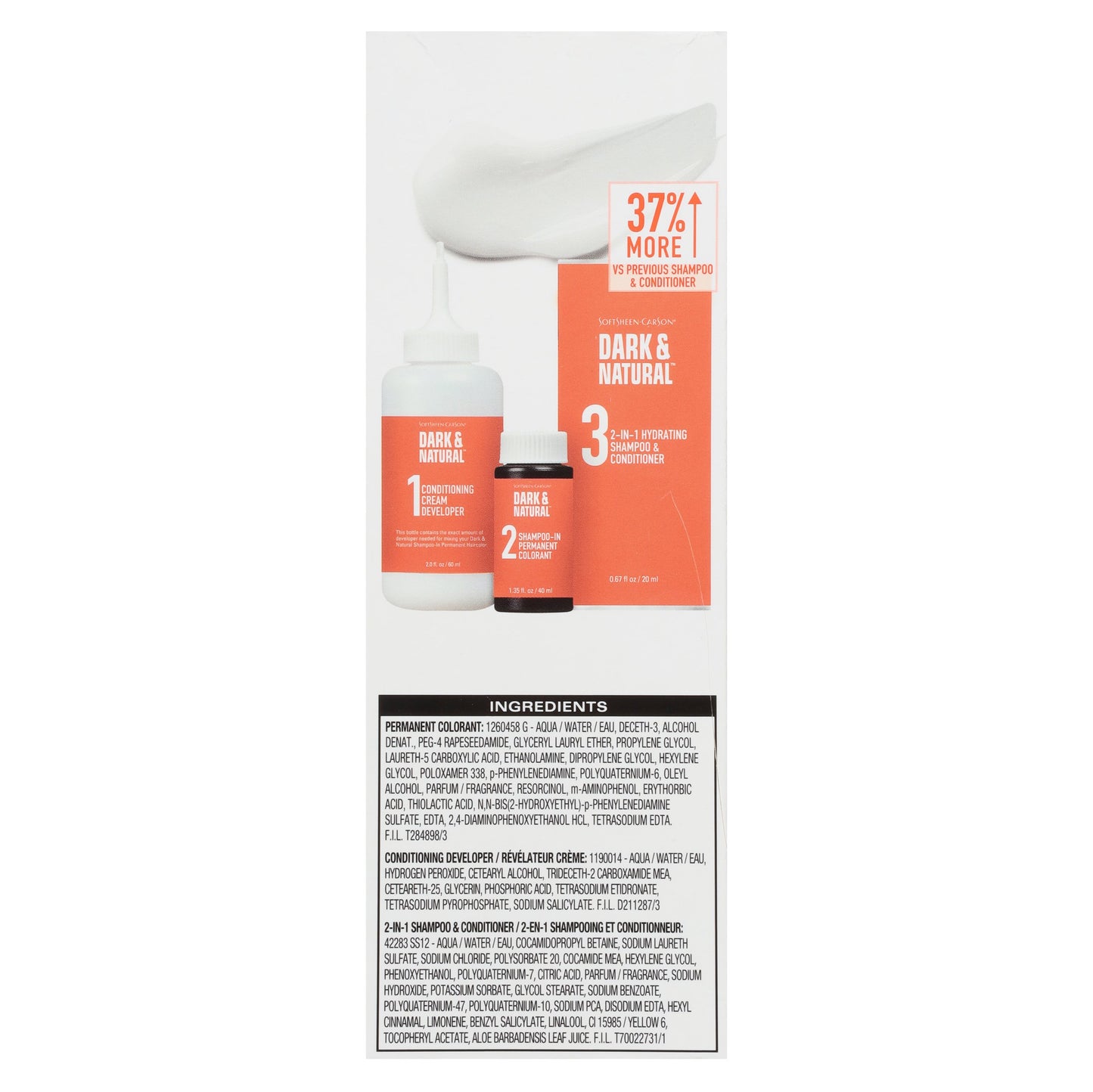 SoftSheen-Carson Dark & Natural 5 Minute Shampoo-In Hair Color - Natural Black