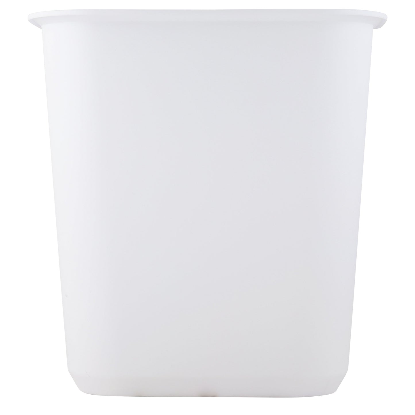 Sterilite White Open Wastebasket