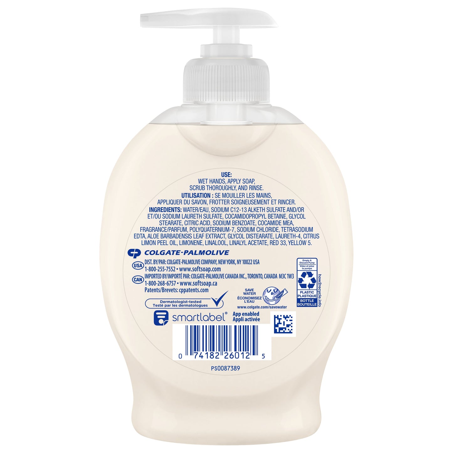 Softsoap Soothing Clean Moisturizing Hand Soap - Aloe Vera