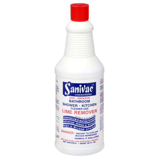 Sanivac Shower & Kitchen Concentrated Bath Cleaner