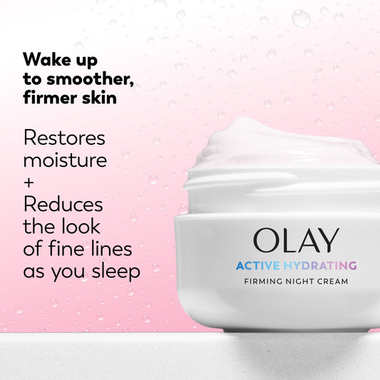 Olay Night of Olay Firming Night Cream Face Moisturizer
