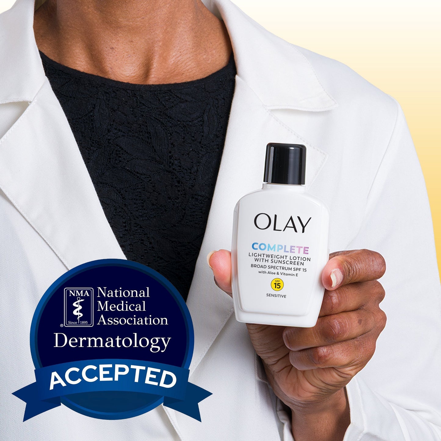 Olay Complete Lotion Moisturizer - Sensitive Skin, SPF 15