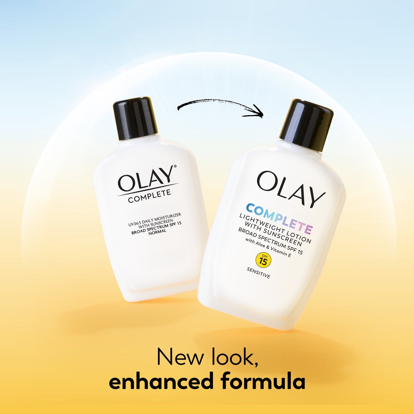 Olay Complete Lotion Moisturizer - Sensitive Skin, SPF 15