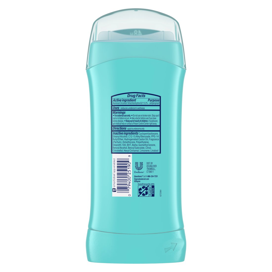 Degree 48 Hr Antiperspirant Deodorant - Shower Clean
