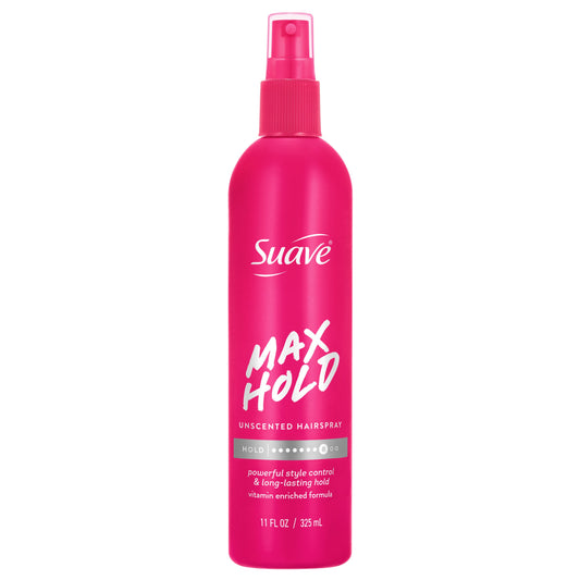 Suave Max Hold Unscented Non-Aerosol Hairspray