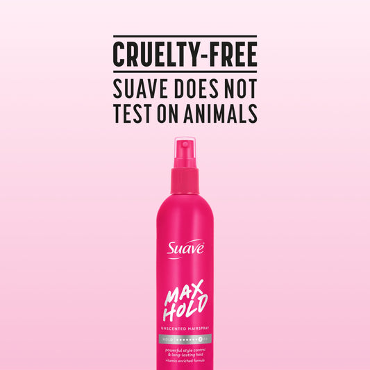Suave Max Hold Unscented Non-Aerosol Hairspray