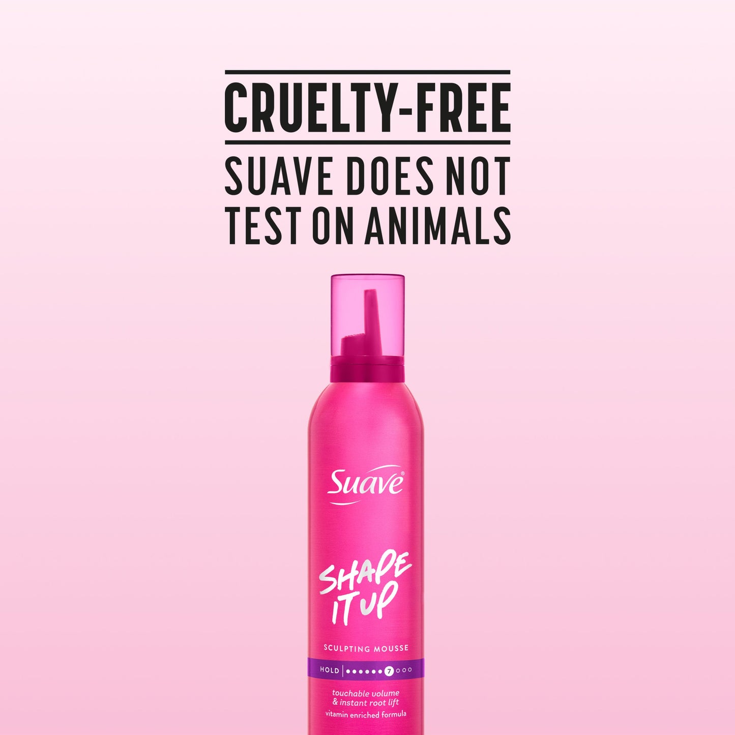 Suave Shape It Up Sculpting Hair Mousse