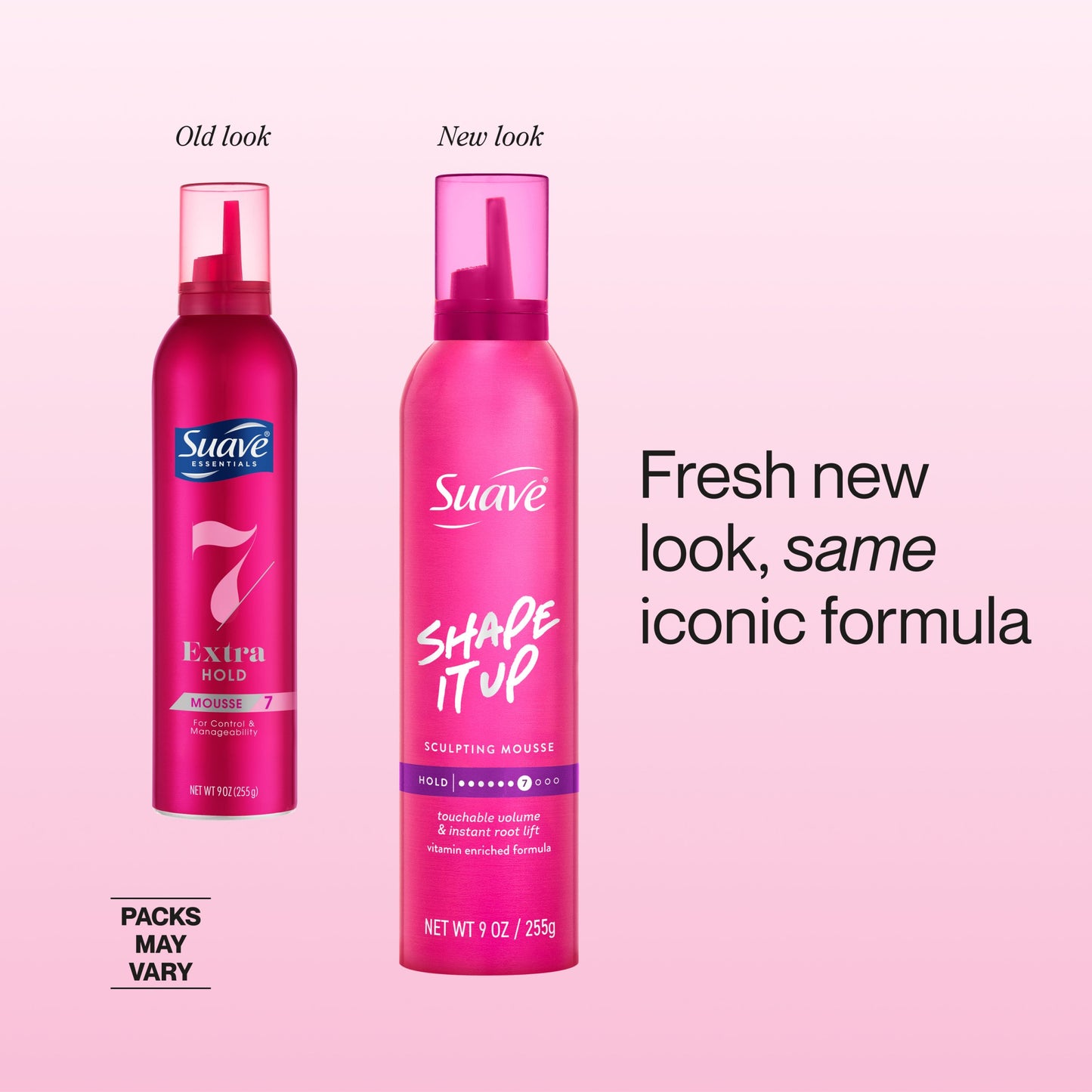 Suave Shape It Up Sculpting Hair Mousse