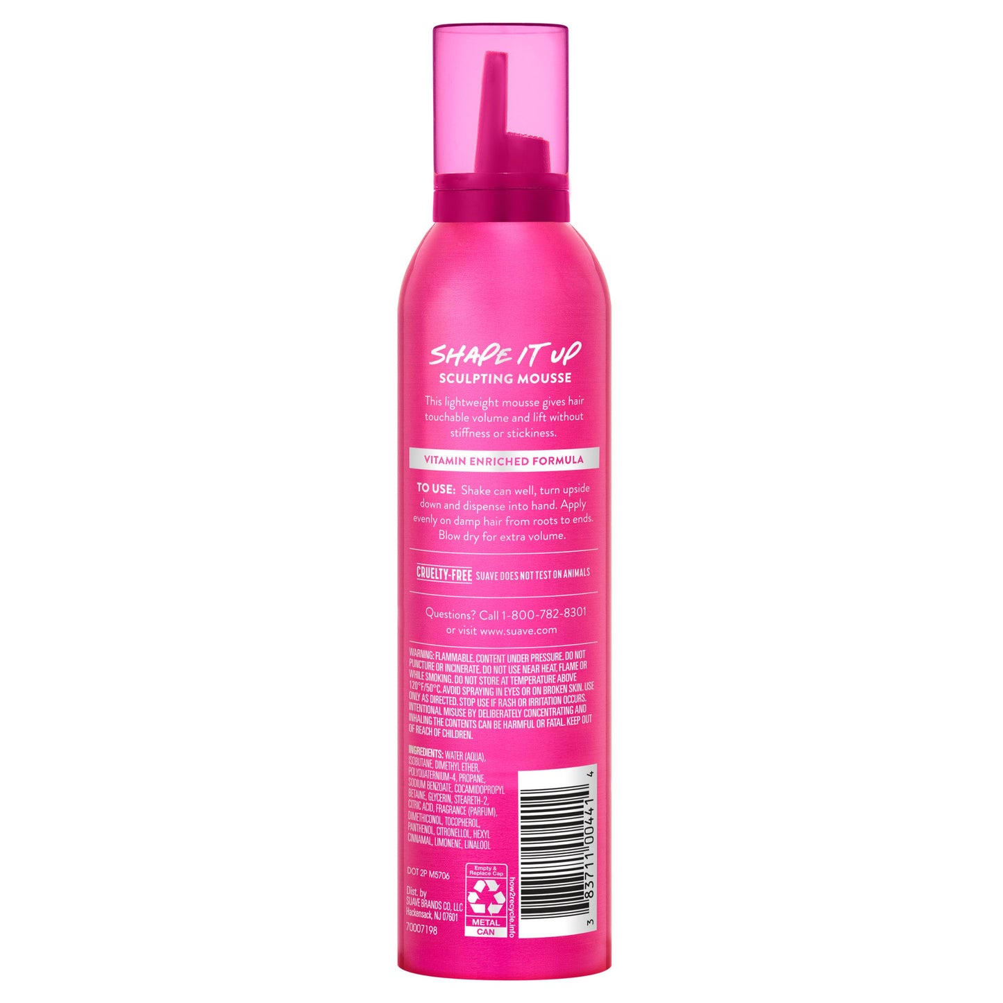 Suave Shape It Up Sculpting Hair Mousse