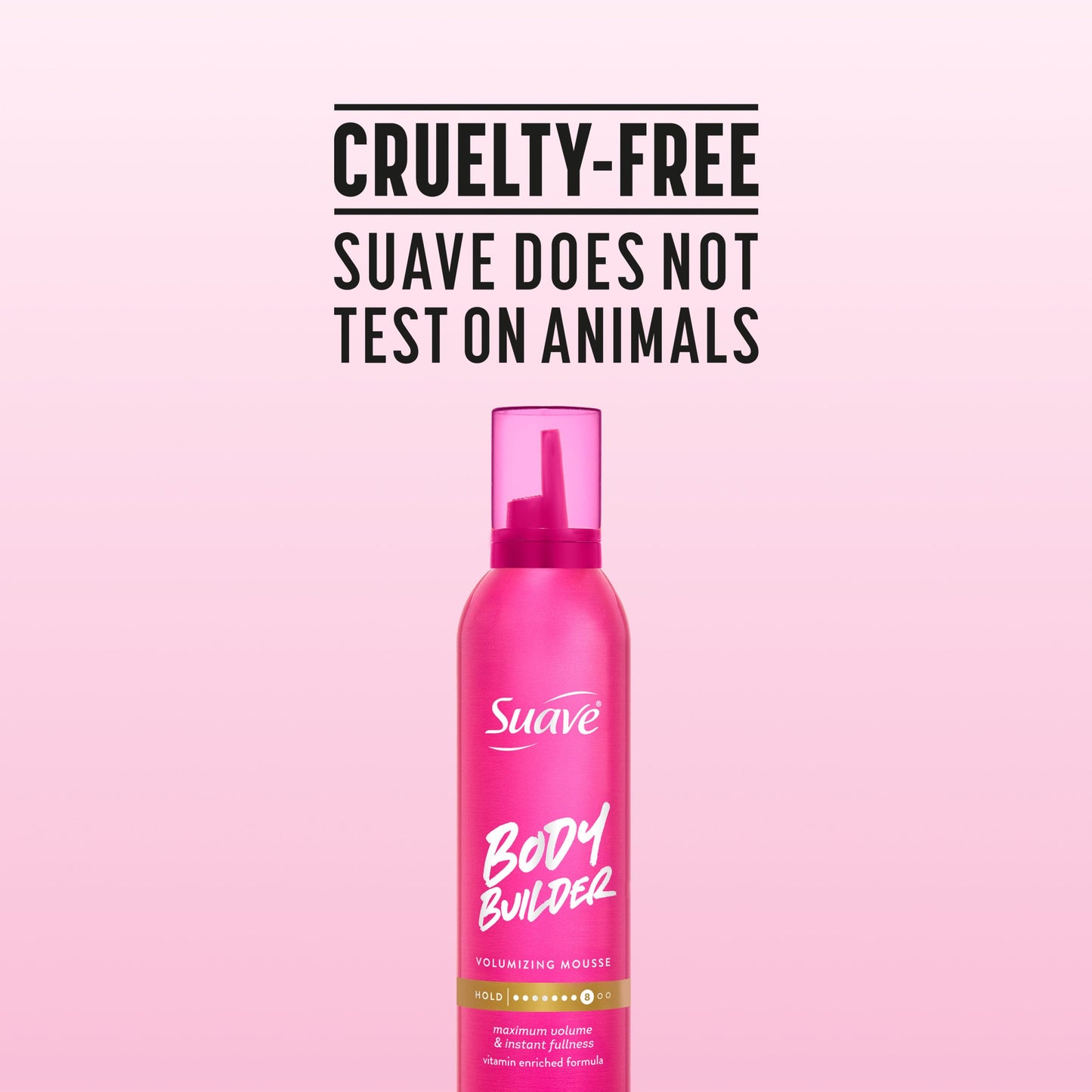 Suave Max Hold Volumizing Mousse