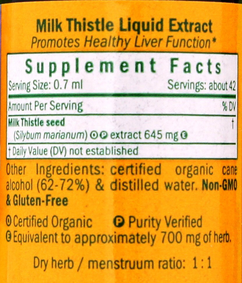 Herb Pharm Milk Thistle Liquid Extract