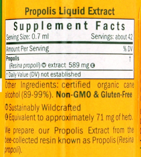 Herb Pharm Propolis Liquid Extract