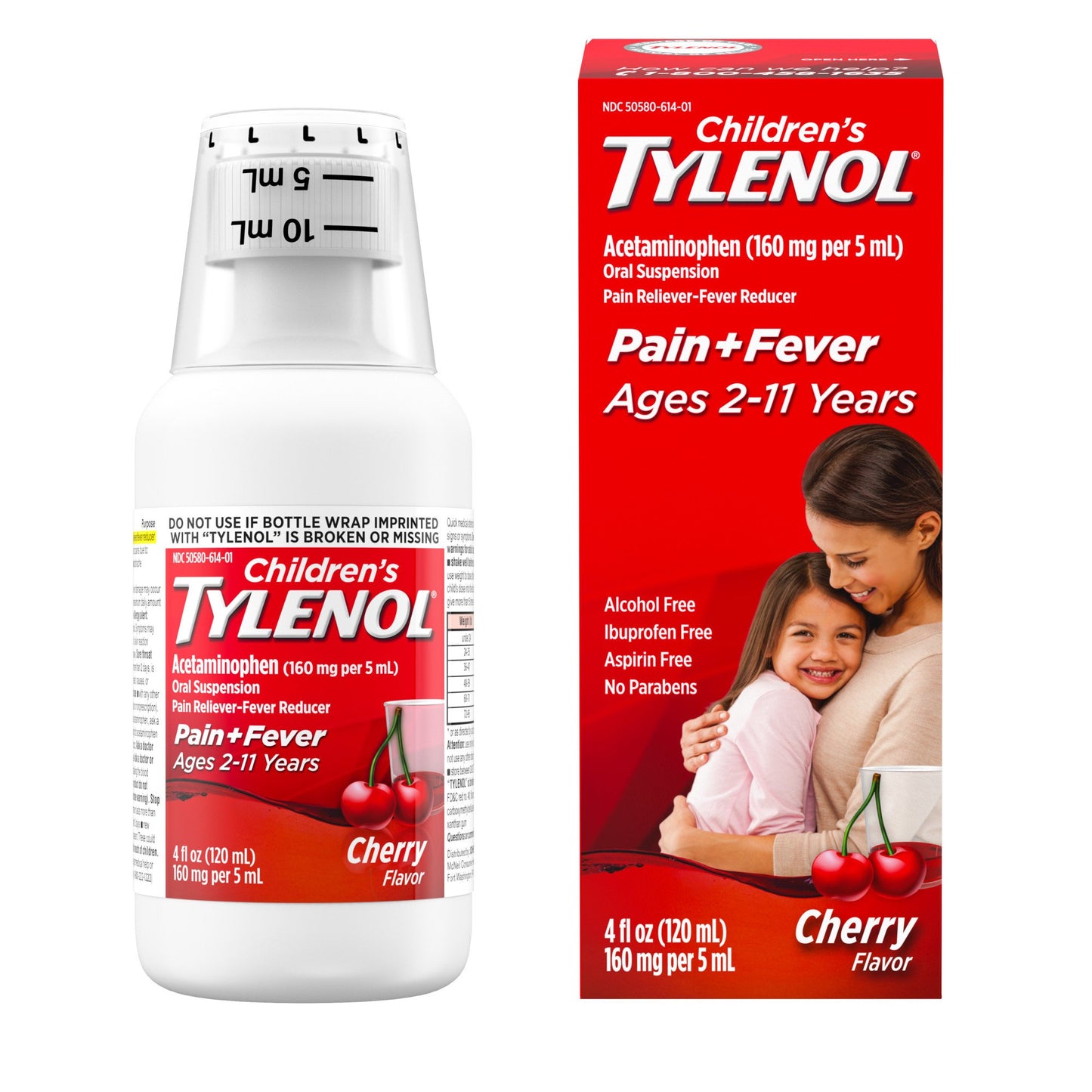 Tylenol Children's Pain + Fever Relief Medicine - Cherry