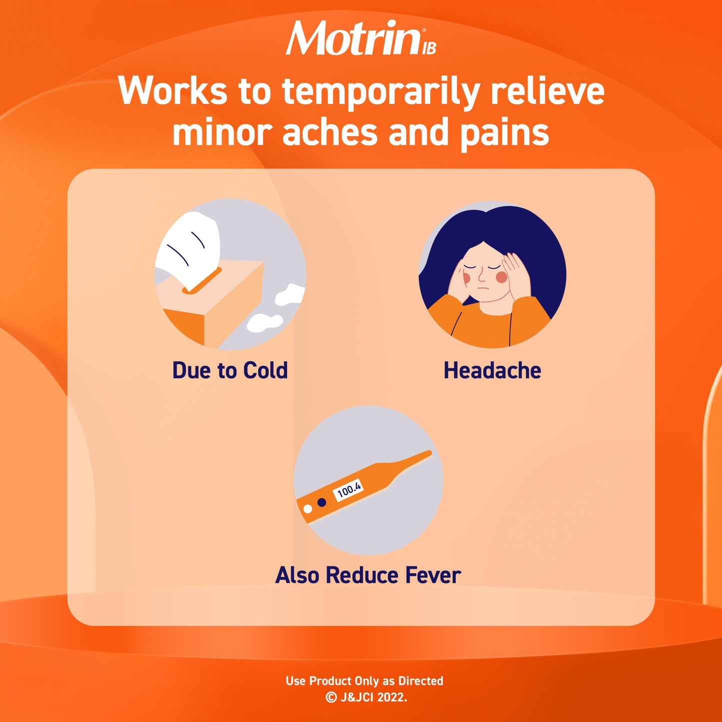 Motrin IB Pain Reliever Tablets - 200 mg