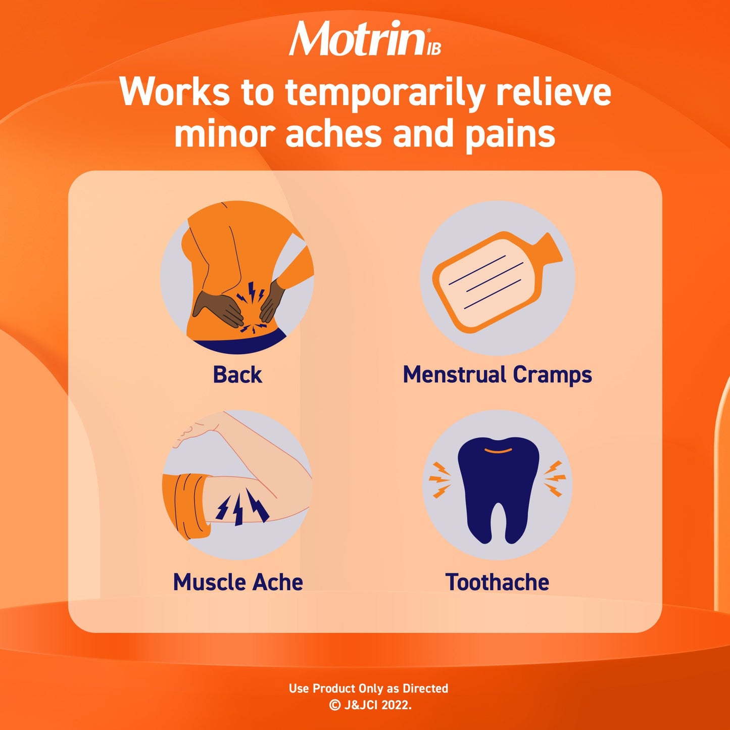 Motrin IB Pain Reliever Tablets - 200 mg