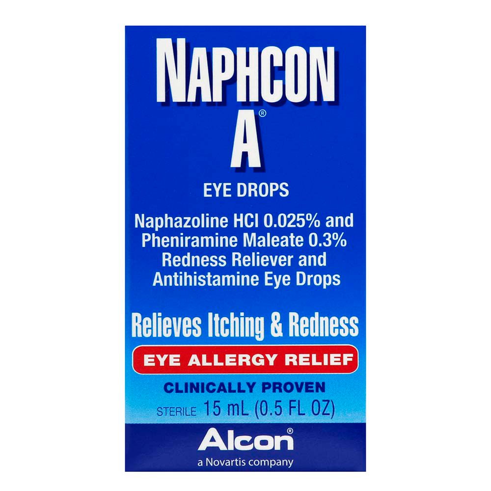 Naphcon-A Allergy Relief Eye Drops